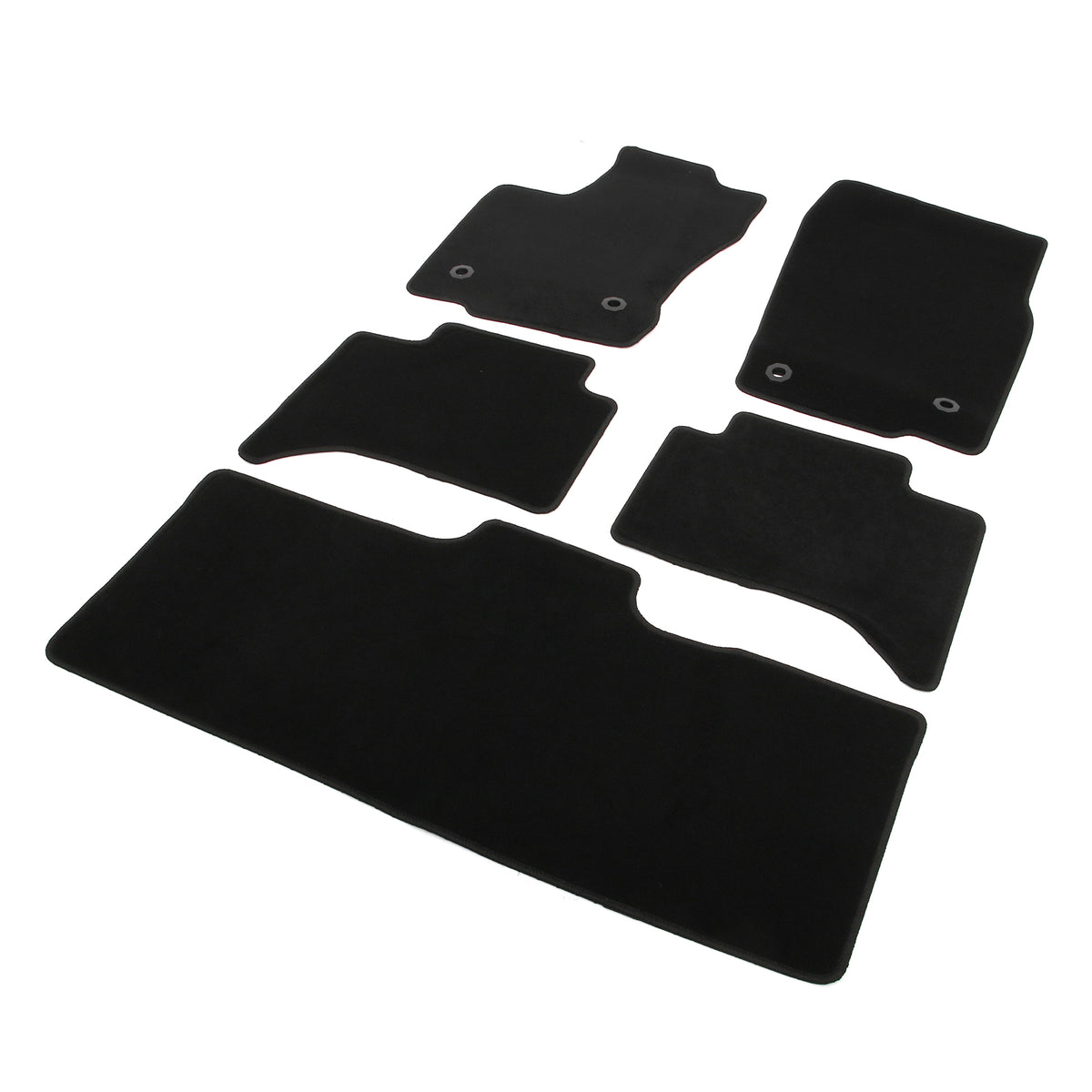 2024-2026 Lexus GX550 6/7 Seats OE Style Black Floor Mats Nylon 5PCS