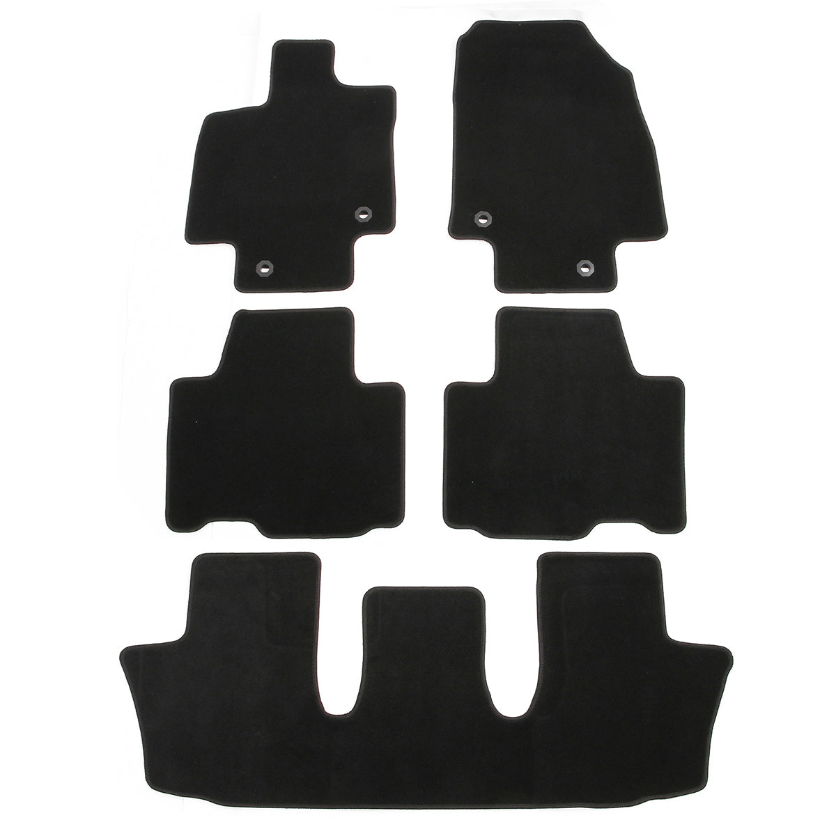 OE Style Black Floor Mats for Lexus TX350 TX500h TX550h+ 2024-2026 Nylon