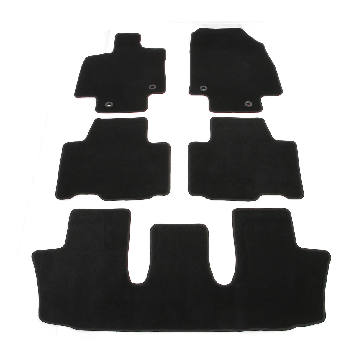 OE Style Black Floor Mats for Lexus TX350 TX500h TX550h+ 2024-2026 Nylon