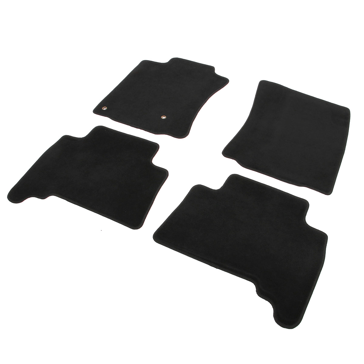 OE Style Black Floor Mats for Toyota 4Runner 2010-2012 Carpets Nylon 4PCS