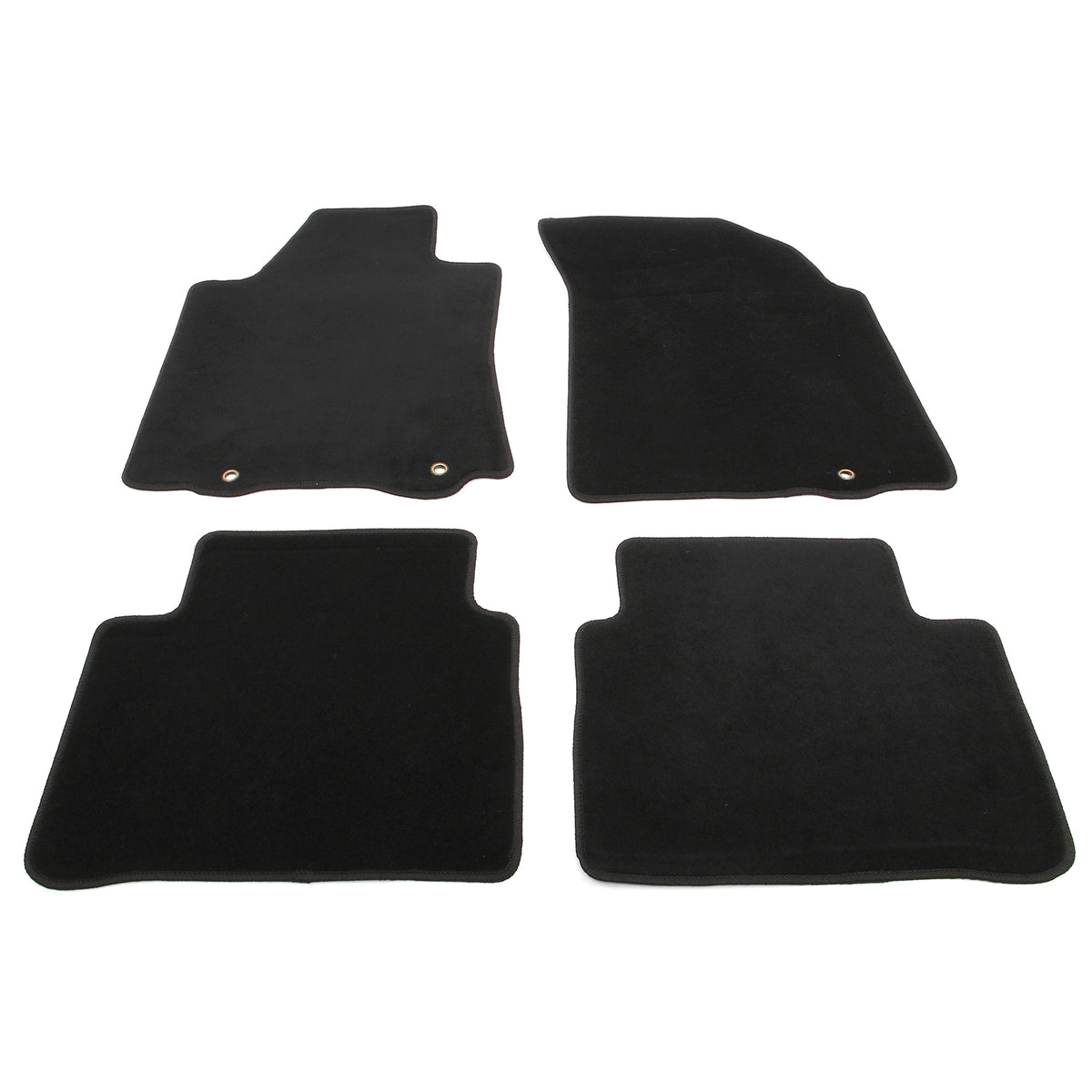 Floor Mats Carpets for Honda Odyssey 2018-2026 OE Style Black Nylon 4PCS