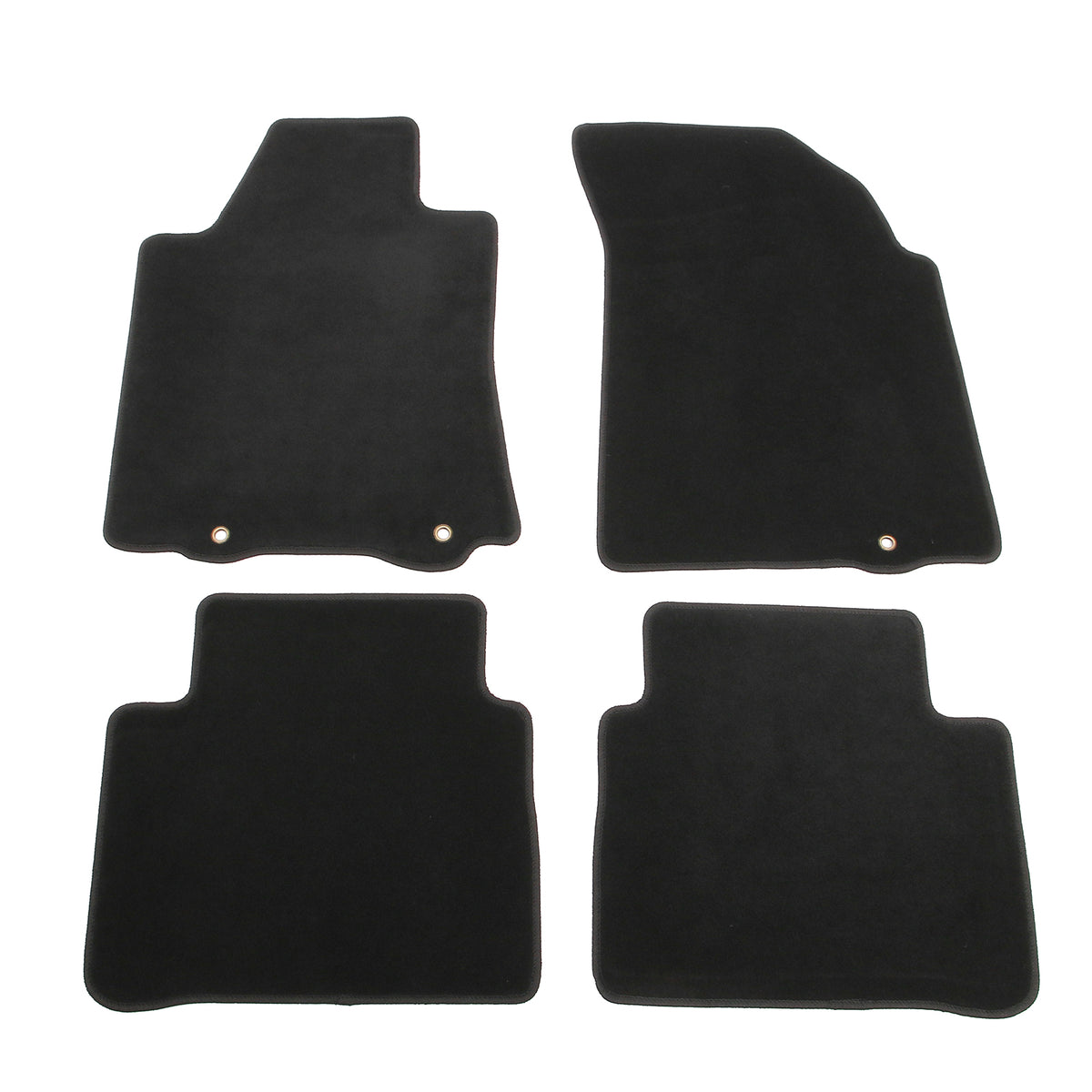 Floor Mats Carpets for Honda Odyssey 2018-2026 OE Style Black Nylon 4PCS
