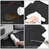 2012-18 BMW F30 3 Series & F80 M3 Sedan Heavy Duty Black Car Floor Mat