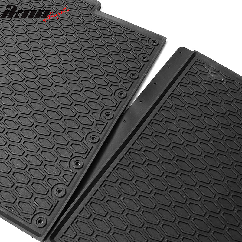 2015-2024 Ford F-150 Crew Cab Latex Floor Mats All Weather Carpet