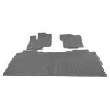 2015-2024 Ford F-150 Crew Cab Latex Floor Mats All Weather Carpet