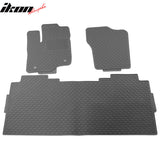 2015-2024 Ford F-150 Crew Cab Latex Floor Mats All Weather Carpet