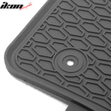2015-2024 Ford F-150 Crew Cab Latex Floor Mats All Weather Carpet