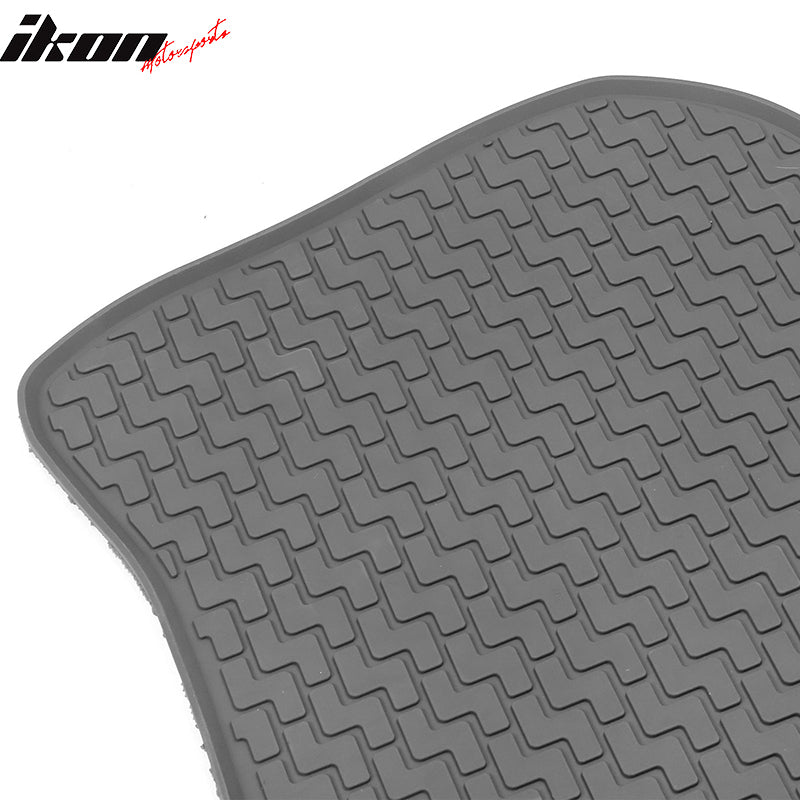 2012-2015 Honda Civic Floor Mats Latex Rubber Front Second Row