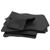 Car Floor Mat for 2018-2024 Nissan Kicks Heavy Duty Black Latex Carpet