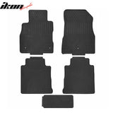 Car Floor Mat for 2018-2024 Nissan Kicks Heavy Duty Black Latex Carpet