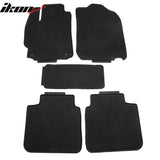 Car Floor Mat for 2012-2017 Toyota Camry Heavy Duty Black 5PC Latex