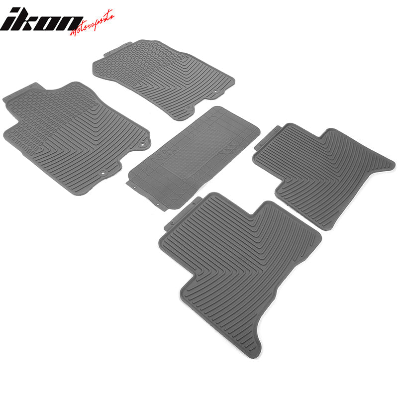 2007-2014 Toyota FJ Cruiser Floor Mats Latex 5PC