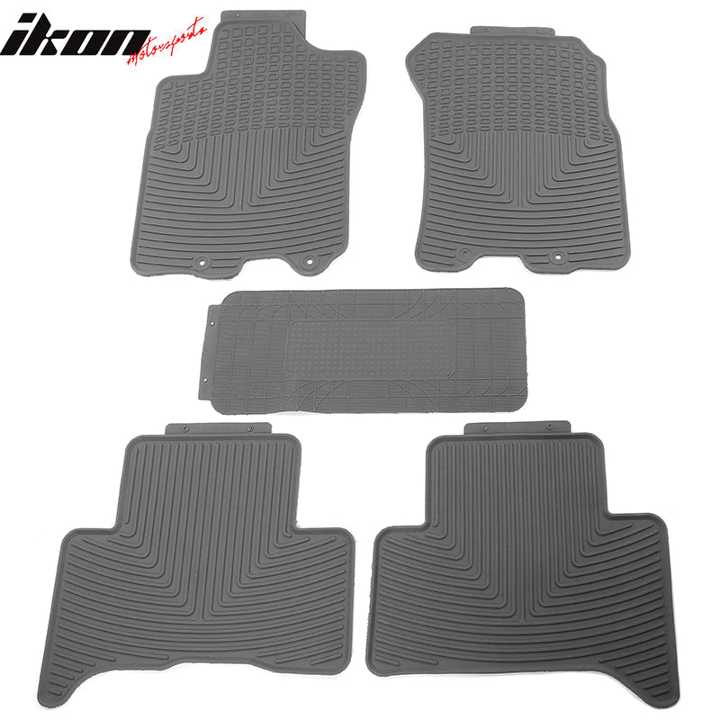 2007-2014 Toyota FJ Cruiser Floor Mats Latex 5PC