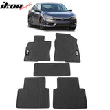 2016-2021 Honda Civic Latex Floor Mats Liner All Weather Carpets