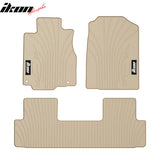 2012-2016 Honda CRV Front Rear Floor Mats Carpets 3PC