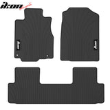 2012-2016 Honda CRV Front Rear Floor Mats Carpets 3PC