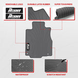 2012-2016 Honda CRV Front Rear Floor Mats Carpets 3PC