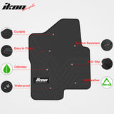 2007-2013 Chevy Silverado Latex Floor Mat All Weather Carpet 5PC