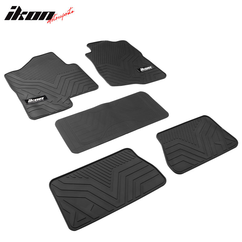 2007-2013 Chevy Silverado Latex Floor Mat All Weather Carpet 5PC