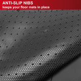 2007-2013 Chevy Silverado Latex Floor Mat All Weather Carpet 5PC