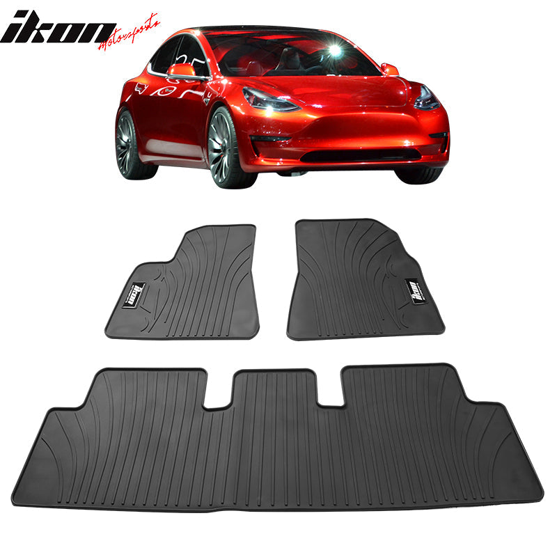 2017-2023 Tesla Model 3 Floor Mats Carpets
