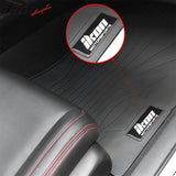 2012-2019 Tesla Model S Latex Floor Mats All Weather Carpet Black