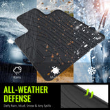 2018-2022 Honda Accord Latex Floor Mats All Weather Carpets 5PC
