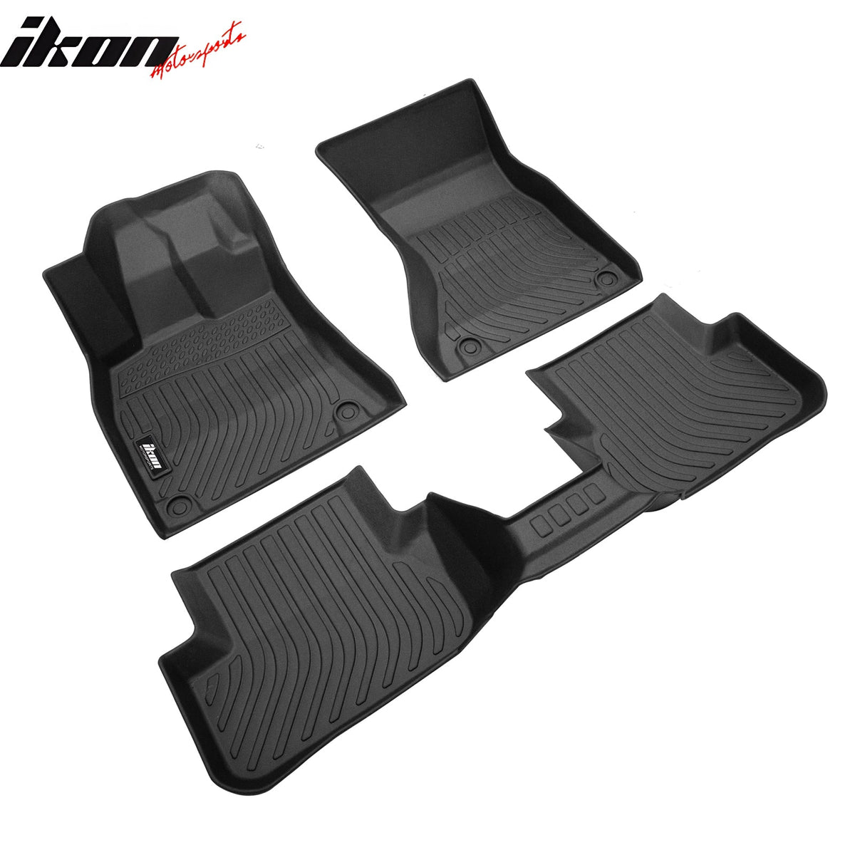 Floor Mats for Audi A4/S4 Sedan 2009-2016 & Allroad Wagon 2013-2016 All Weather Carpets Liner Guard TPE 3PCS Set