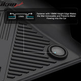 Floor Mat for Audi A6 A7 RS7 S6 S7 2012-2018 3D IKON All Season Carpet TPE