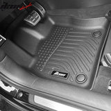 2016-2020 Audi A3 & S3 Sedan 4Dr 3D TPE All Weather Waterproof Anti-Slip Front Rear Driver Passenger Side Interior Floor Mats Cargo Liner Carpets 3PCS
