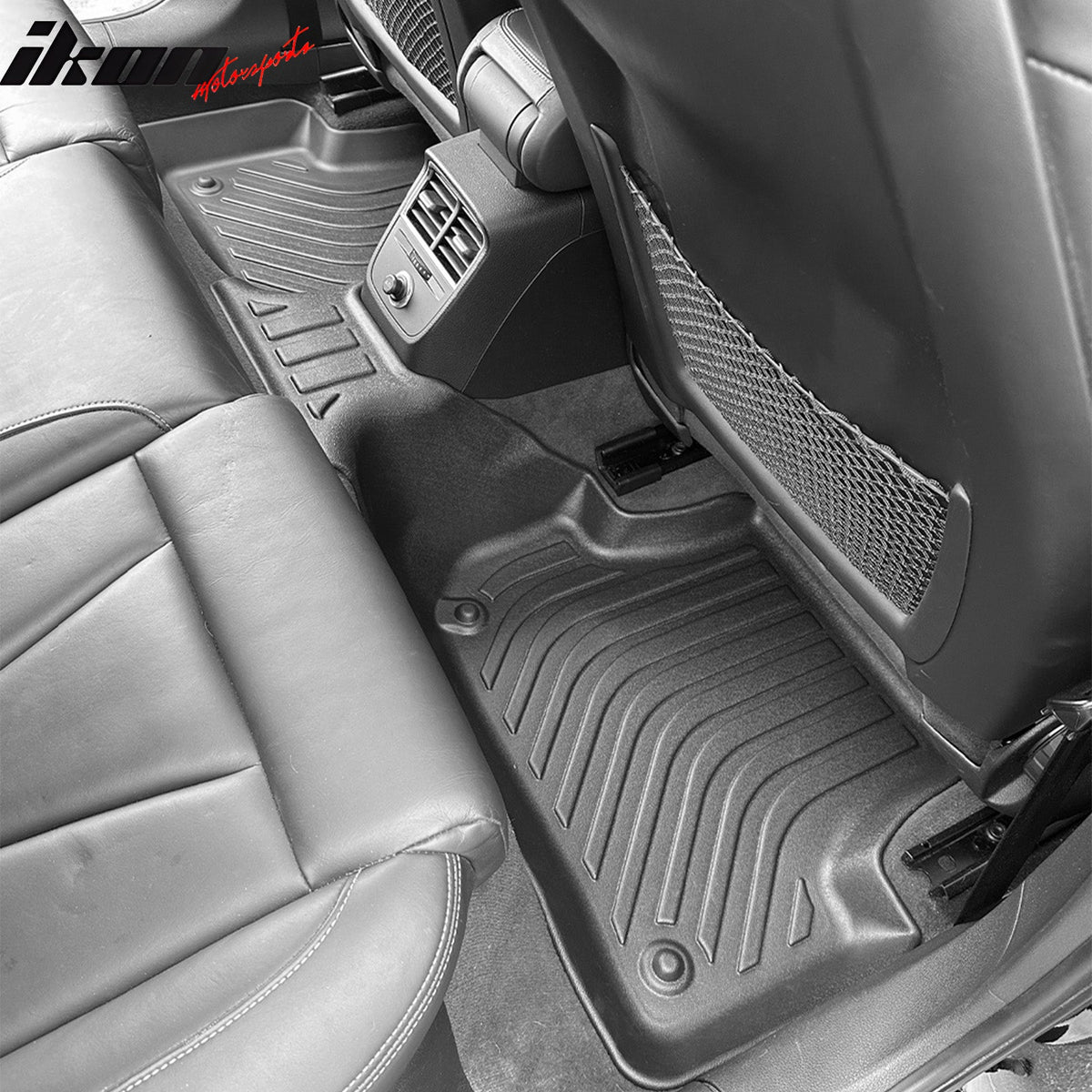 2016-2020 Audi A3 & S3 Sedan 4Dr 3D TPE All Weather Waterproof Anti-Slip Front Rear Driver Passenger Side Interior Floor Mats Cargo Liner Carpets 3PCS