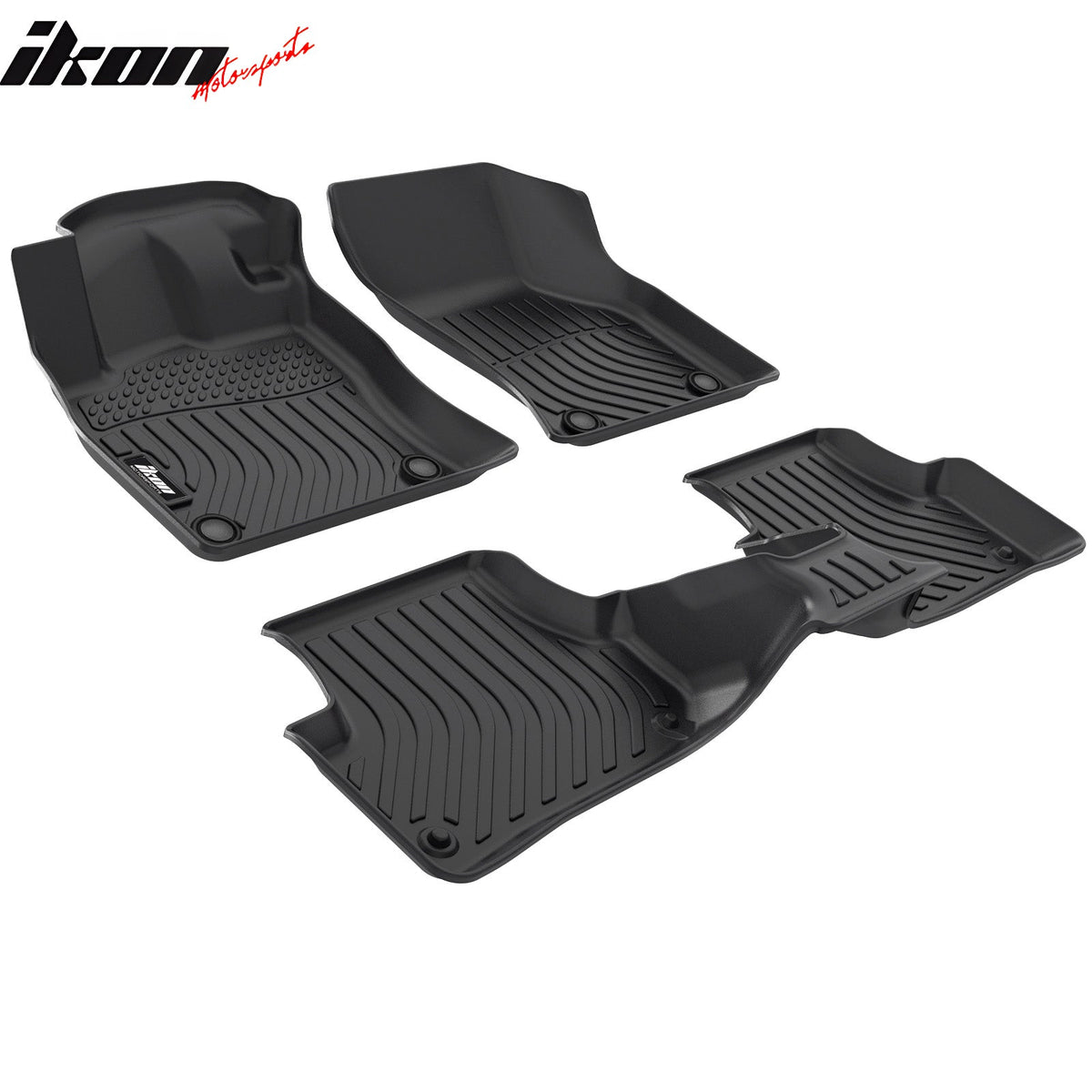 2016-2020 Audi A3 & S3 Sedan 4Dr 3D TPE All Weather Waterproof Anti-Slip Front Rear Driver Passenger Side Interior Floor Mats Cargo Liner Carpets 3PCS