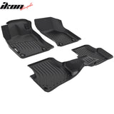 2016-2020 Audi A3 & S3 Sedan 4Dr 3D TPE All Weather Waterproof Anti-Slip Front Rear Driver Passenger Side Interior Floor Mats Cargo Liner Carpets 3PCS