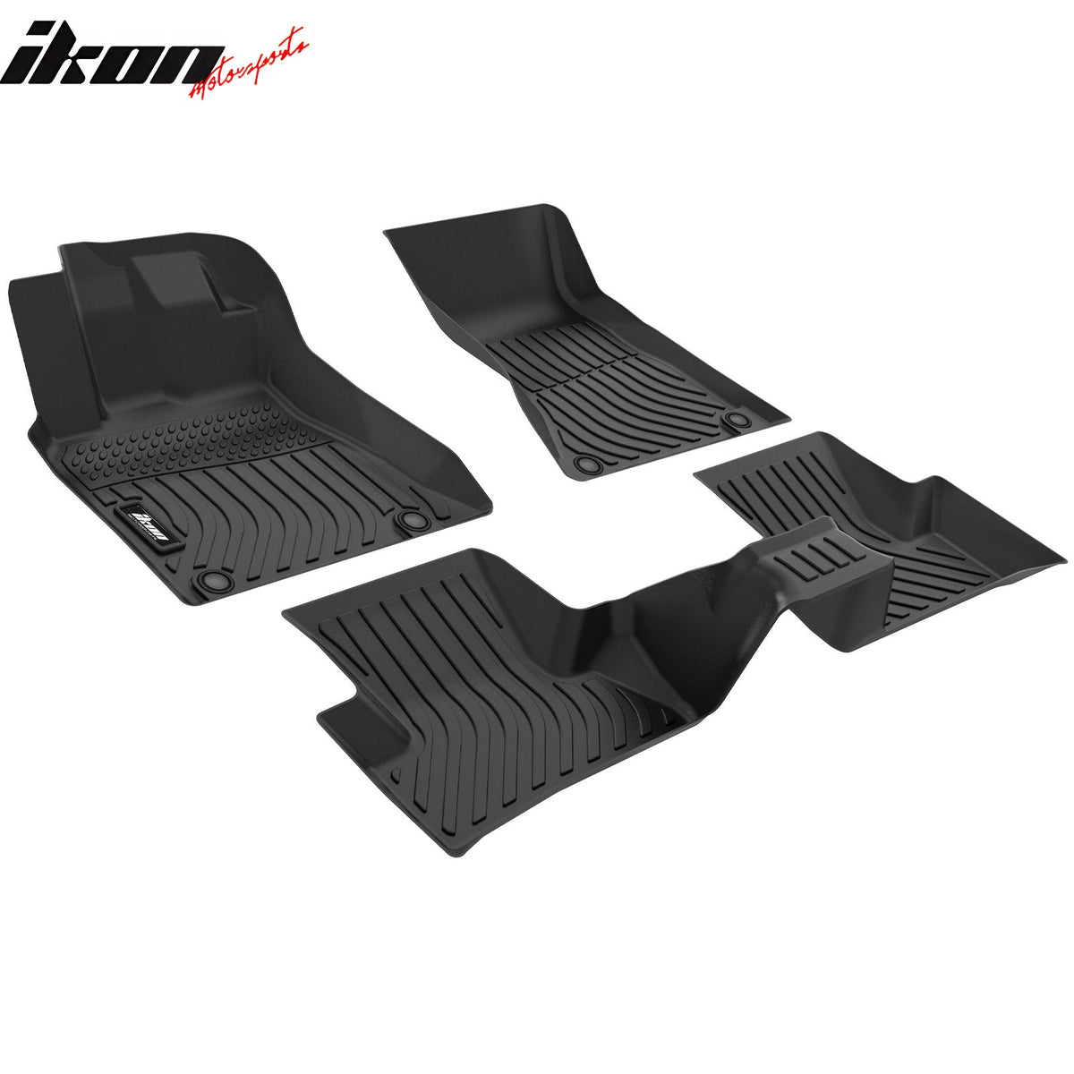 2009-2017 Audi Q5 2014-2017 SQ5 3D TPE All Weather Waterproof Anti-Slip Front Rear Driver Passenger Side Interior Floor Mats Cargo Liner Carpets 3PCS