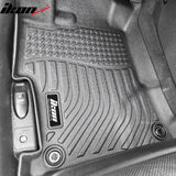 2013-2022 Acura ILX 3D TPE All Weather Waterproof Anti-Slip Front Rear Driver Passenger Side Interior Floor Mats Cargo Liner Carpets Black 3PCS