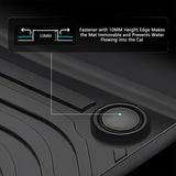All Weather 3D Floor Mats Cargo Liner for Audi Q6 SQ6 e-tron 2025-2026 TPE