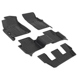 2020-2025 Audi Q7/SQ7 Floor Mats TPE 3D All Weather IKON Style Carpets