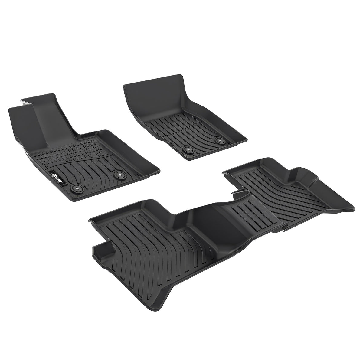 2018-2026 Alfa Romeo Stelvio Floor Mats TPE 3D All Weather Carpets