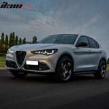 2018-2026 Alfa Romeo Stelvio IKON Style Anti-Slip Floor Mats All Weather Carpets 3PCS TPE