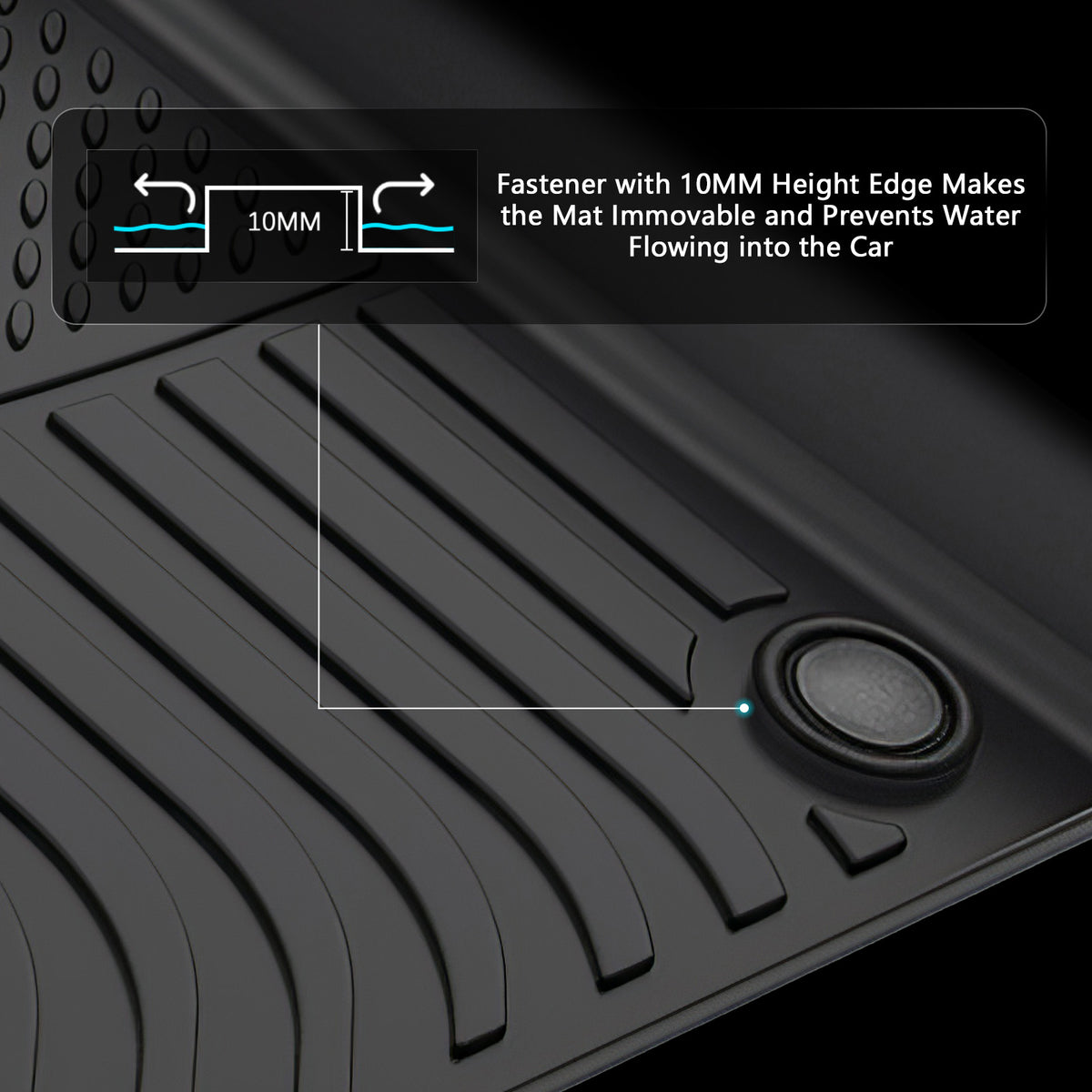 2016-2023 Audi TT/TTS Floor Mats TPE Carpets 3D All Weather Boot Liner