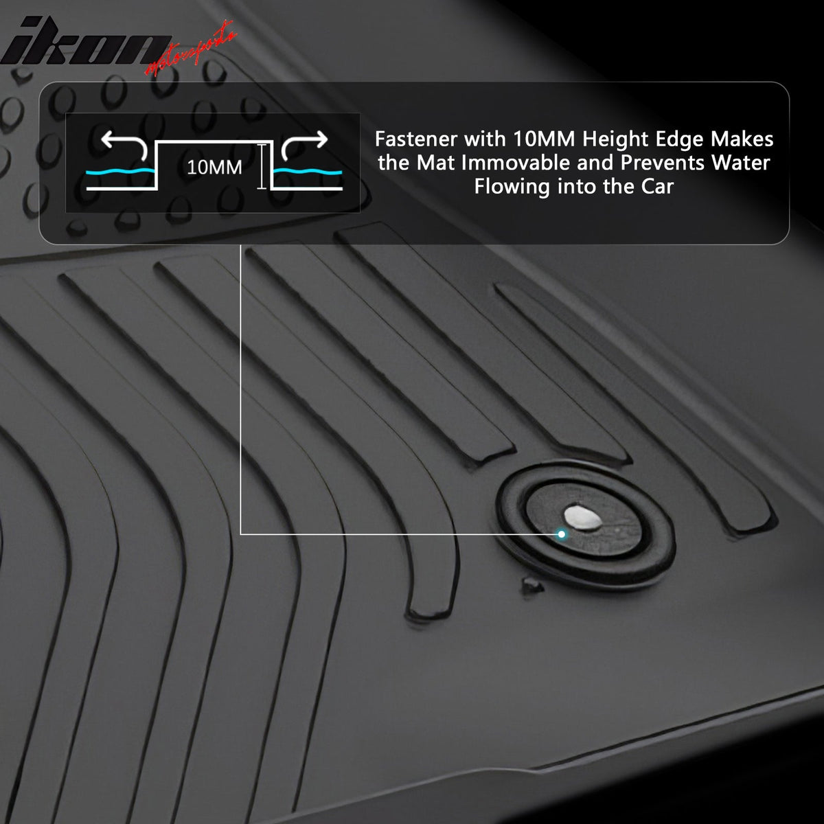 Floor Mats for Buick Encore GX FWD 2020-2026 All Weather Carpets Liner Guard TPE 3PCS Set
