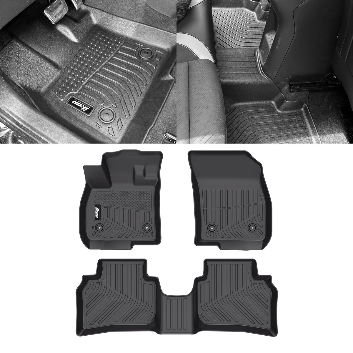 2021-2023 Buick Envision Floor Mats TPE Carpets 3D All Weather Liner