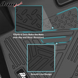 3D Molded IKON Floor Mats Carpets for BMW 3-Series F30 AWD 2012-2018 TPE
