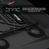 3D Molded IKON Floor Mats Carpets for BMW 3-Series F30 AWD 2012-2018 TPE