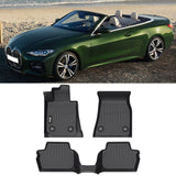 2021-2026 BMW G23 G83 M4 Floor Mats TPE Carpets 3D Front Rear Liner
