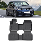 2014-2019 BMW I01 i3 Floor Mats TPE Carpets 3D All Weather Boot Liner