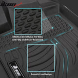 3D Molded Floor Mats + Trunk Mat for Jeep Grand Cherokee WK 2011-2022 TPE