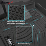 2023-2025 Chevy Colorado/GMC Canyon Floor Mats All Weather TPE Carpets