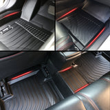 Floor Mats for Ford F-150 Crew Cab 2009-2014 IKON All Season Carpets TPE