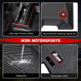 Floor Mats for Honda Accord Sedan 2013-2017 3D IKON All Season Carpets TPE